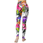 Graffiti Yoga Leggings