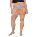 Groovy Hippie Plus Size Leggings