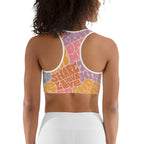 Groovy Hippie Sports Bra