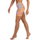 Groovy Hippie Yoga Shorts