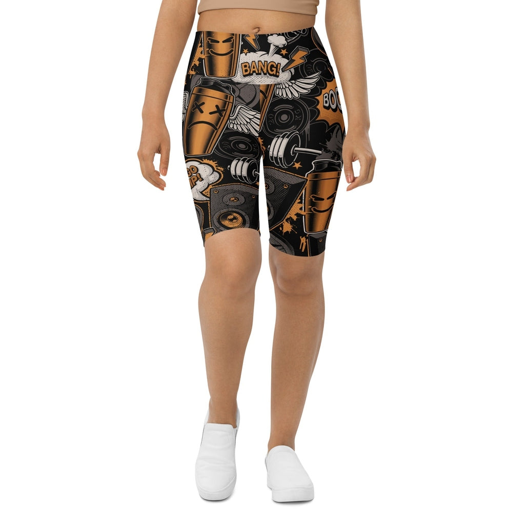 Gym Passion Biker Shorts