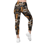 Gym Passion Crossover Leggings With Pockets