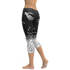 Halloween Hand Print Capris