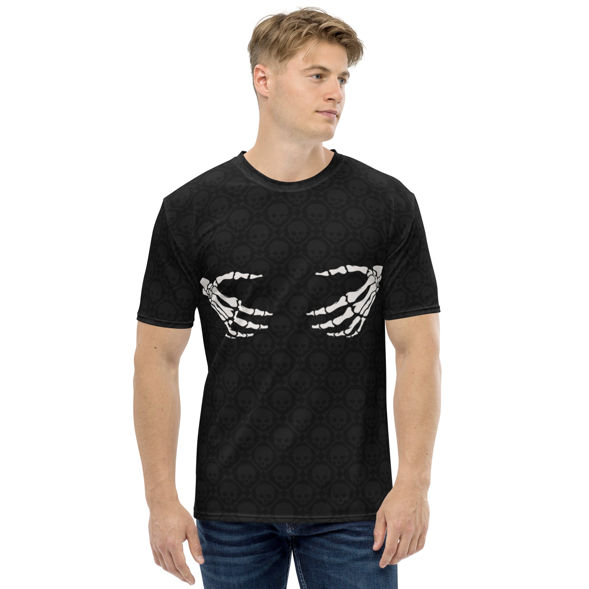 Halloween Hand Print Men's T-shirt