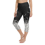 Halloween Hand Print Yoga Capris