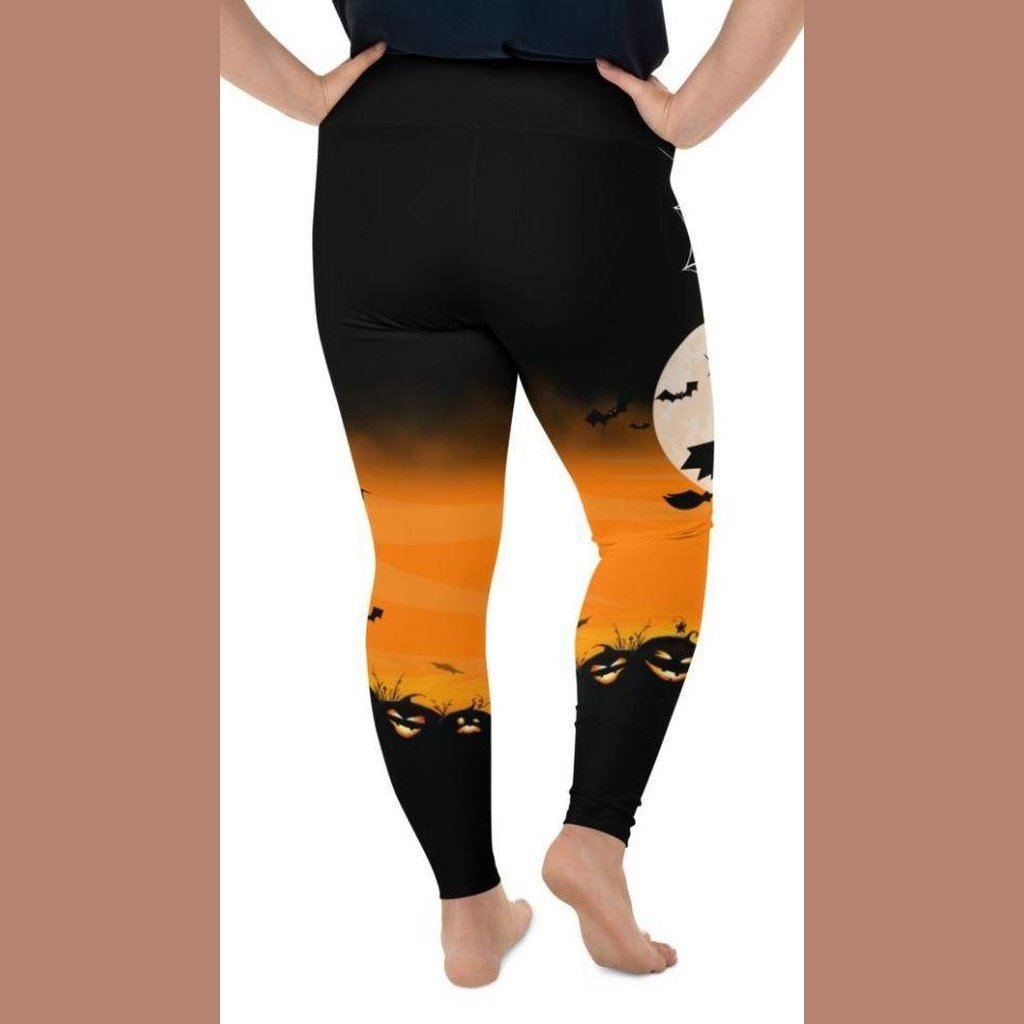 Halloween Night Plus Size Leggings