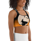 Halloween Night Sports Bra