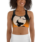 Halloween Night Sports Bra