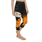 Halloween Night Yoga Capris