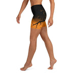 Halloween Night Yoga Shorts