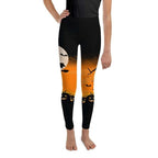 Halloween Night Youth Leggings