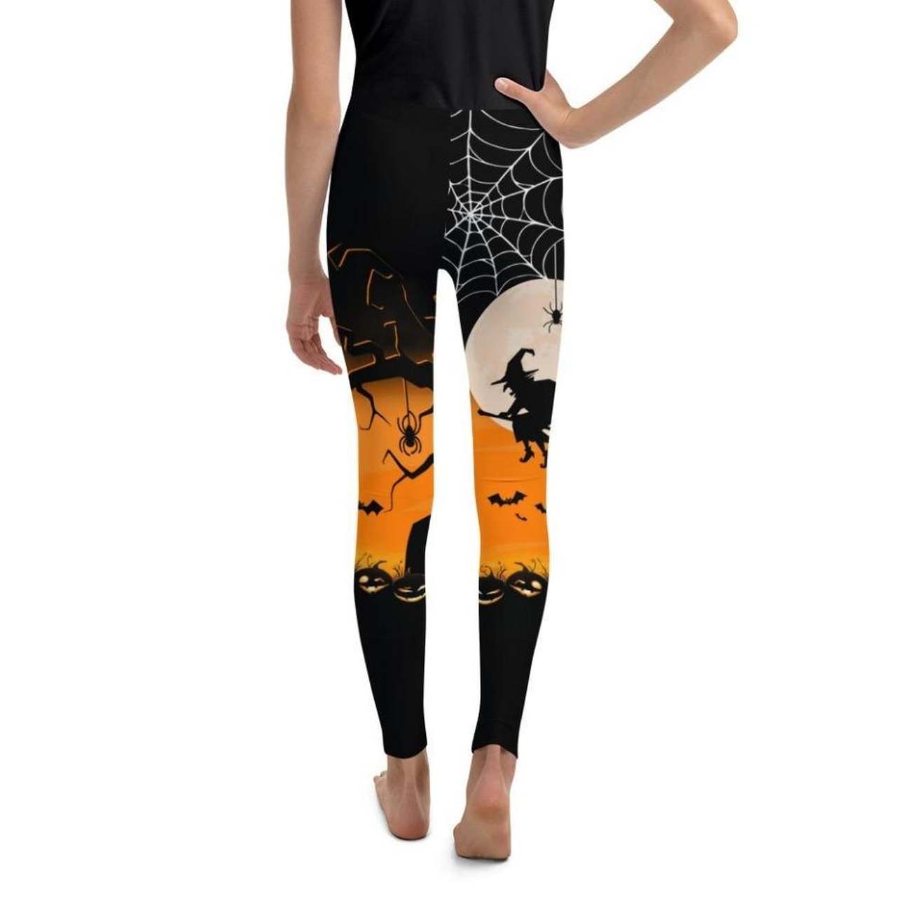 Halloween Night Youth Leggings