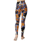 Halloween Print Yoga Leggings