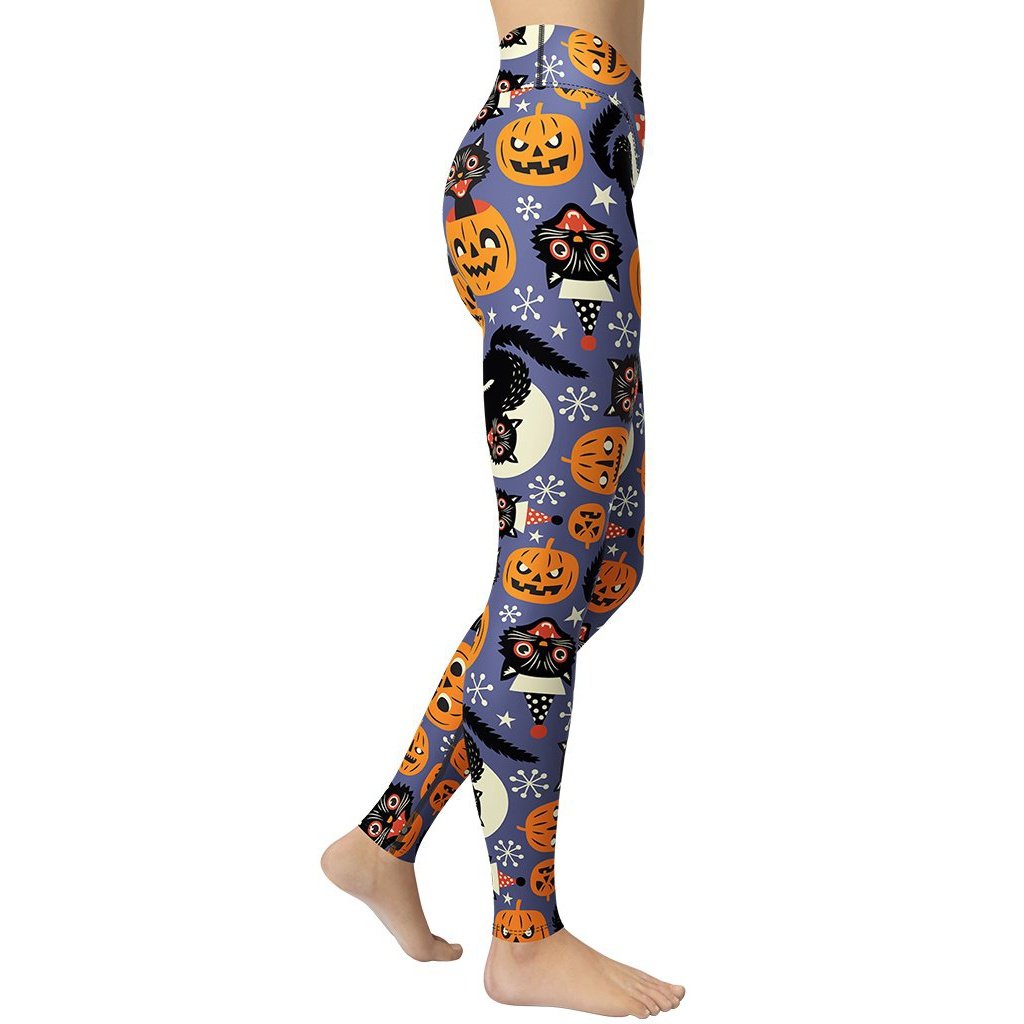 Halloween Print Yoga Leggings