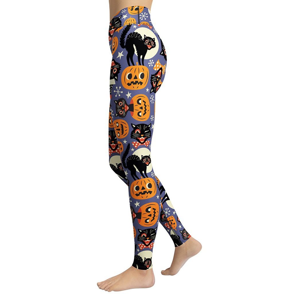 Halloween Print Yoga Leggings