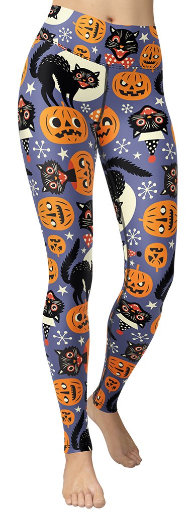 Halloween Print Yoga Leggings