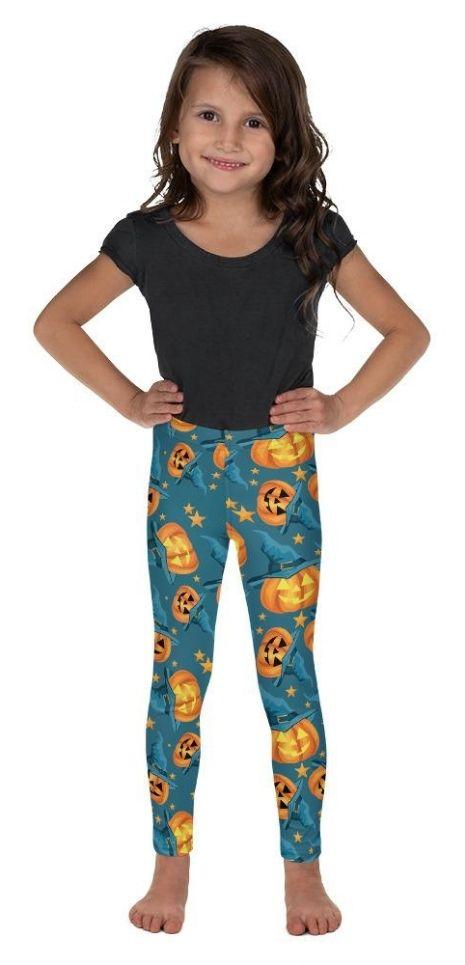 Halloween Pumpkin Kid's Leggings