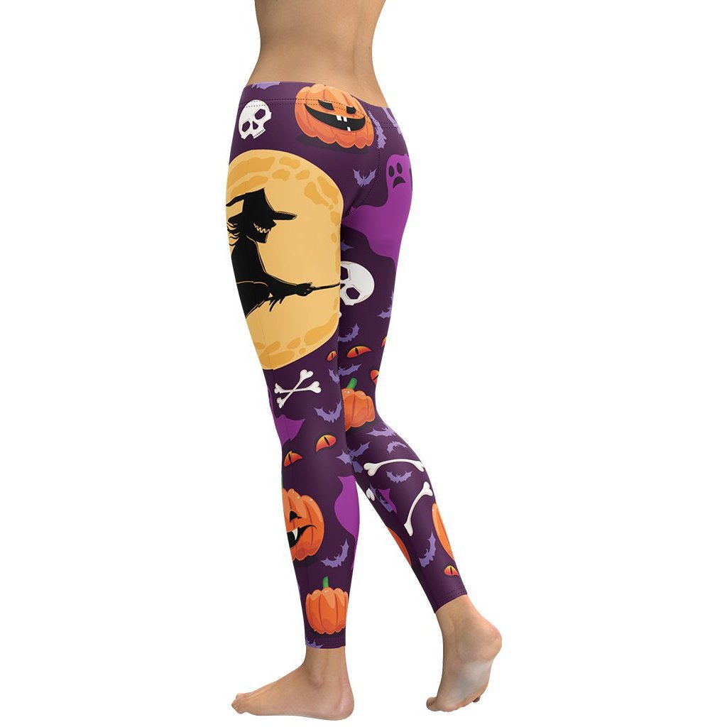 Halloween Witch Leggings: Women's Halloween Outfits