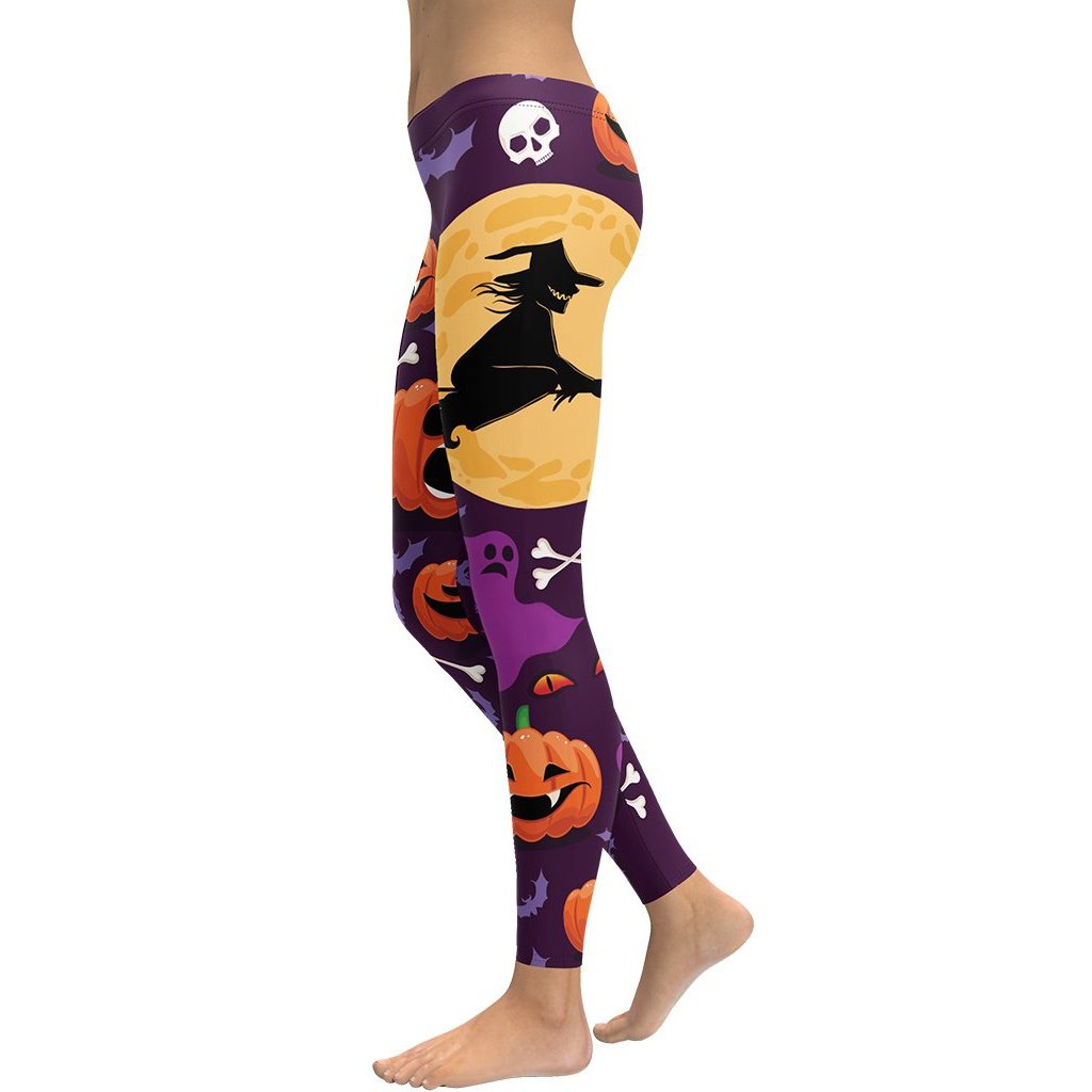 Halloween Witch Leggings: Women's Halloween Outfits | FIERCEPULSE