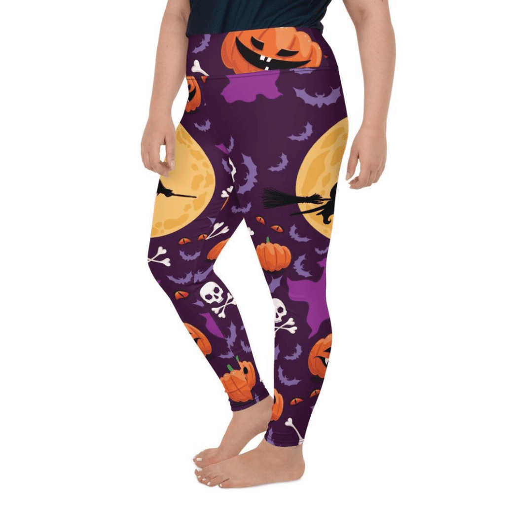 Halloween Witch Plus Size Leggings