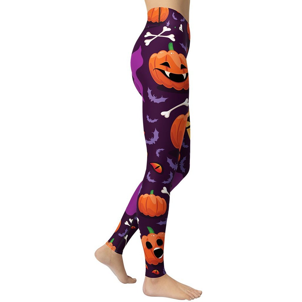 Halloween Witch Yoga Leggings