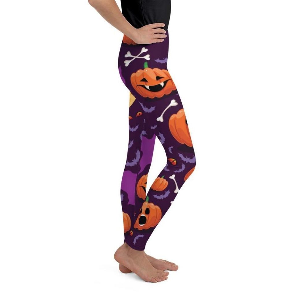 Halloween Witch Youth Leggings