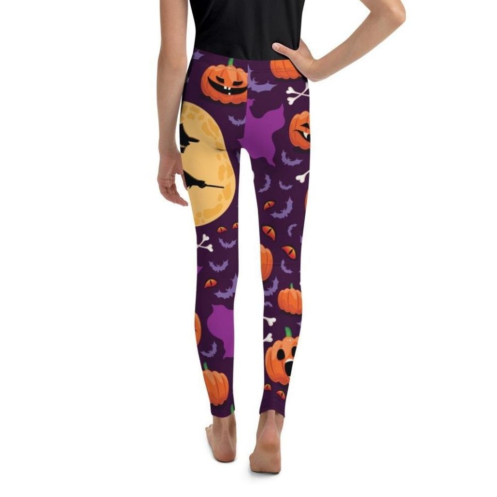 Halloween Witch Youth Leggings