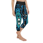Hamsa Eye Yoga Capris