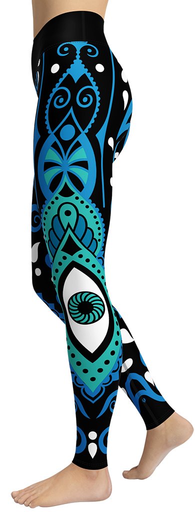 Hamsa Eye Yoga Leggings