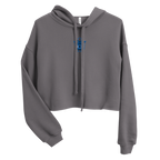 Hamsa Hand Embroidery Crop Hoodie