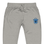 Hamsa Hand Embroidery Fleece Sweatpants