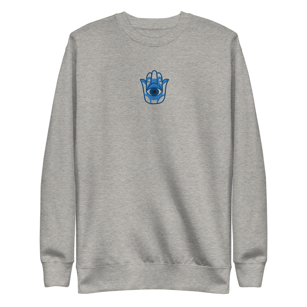 Hamsa Hand Embroidery Sweatshirt