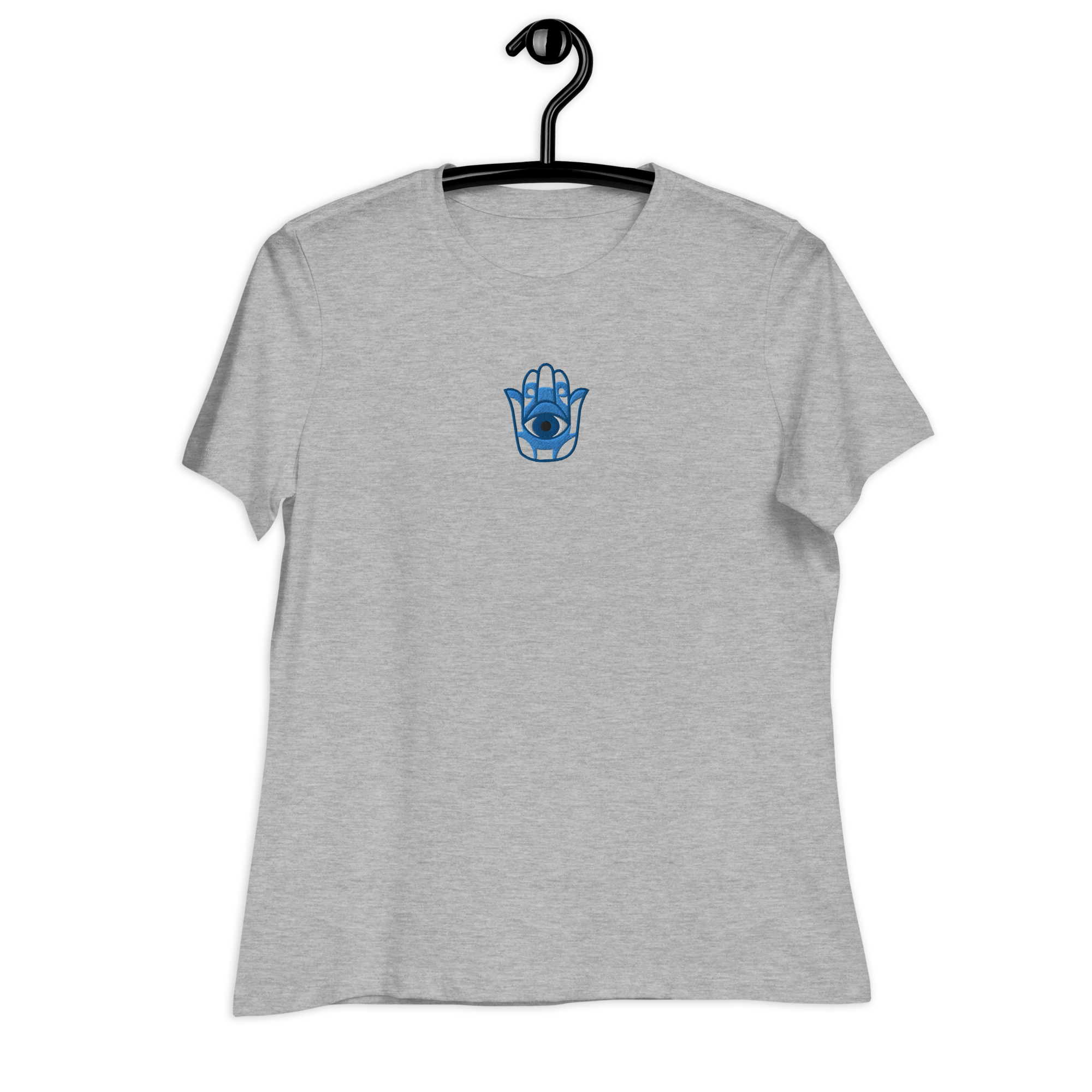 Hamsa Hand  Embroidery T-Shirt