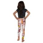 Hand-drawn Contemporary Painting Kid's Leggings