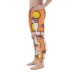 Hand-drawn Contemporary Painting Men's Leggings