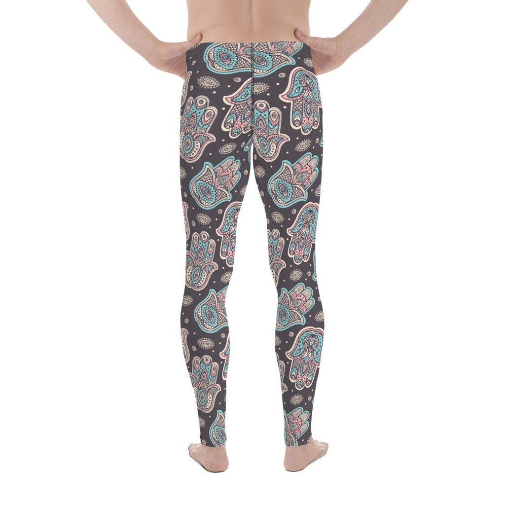 Hand Drawn Hamsa Men's Leggings