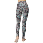 Hand Drawn Hamsa Yoga Leggings