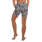 Hand Drawn Hamsa Yoga Shorts