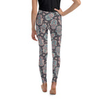 Hand Drawn Hamsa Youth Leggings