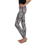Hand Drawn Hamsa Youth Leggings