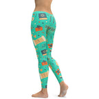 Hanukkah Joy Leggings - FiercePulse - Premium Workout Leggings - Yoga Pants