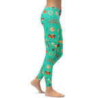 Hanukkah Joy Leggings - FiercePulse - Premium Workout Leggings - Yoga Pants