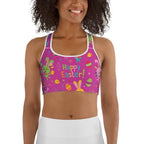 Happy Easter Sports Bra