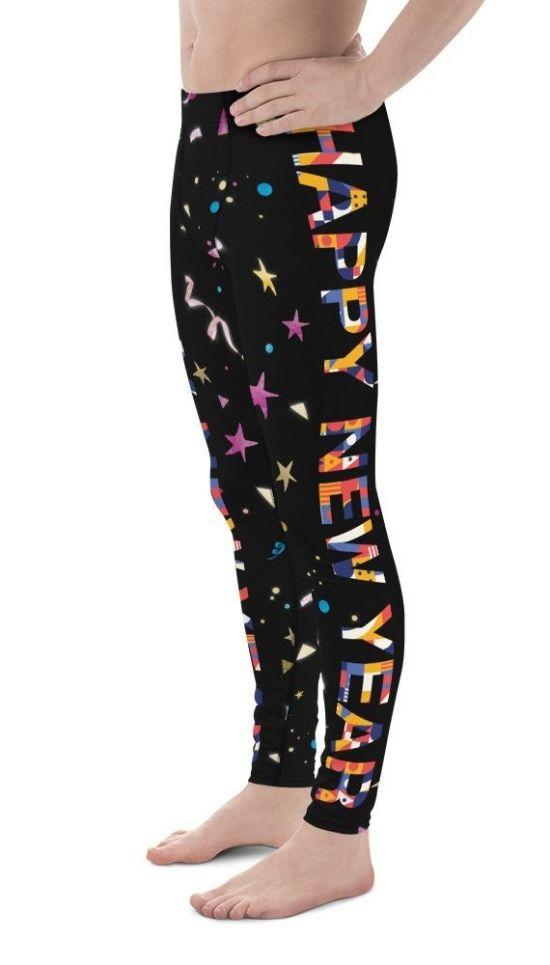 Happy New Year Men's Leggings