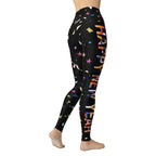 Happy New Year Yoga Leggings