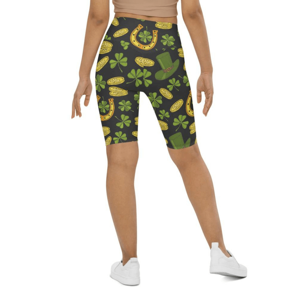 Happy St. Patrick's Biker Shorts