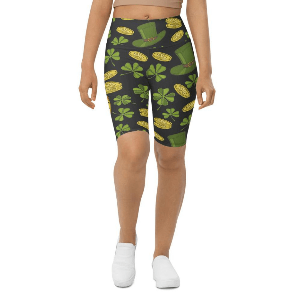 Happy St. Patrick's Biker Shorts