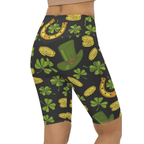 Happy St. Patrick's Biker Shorts
