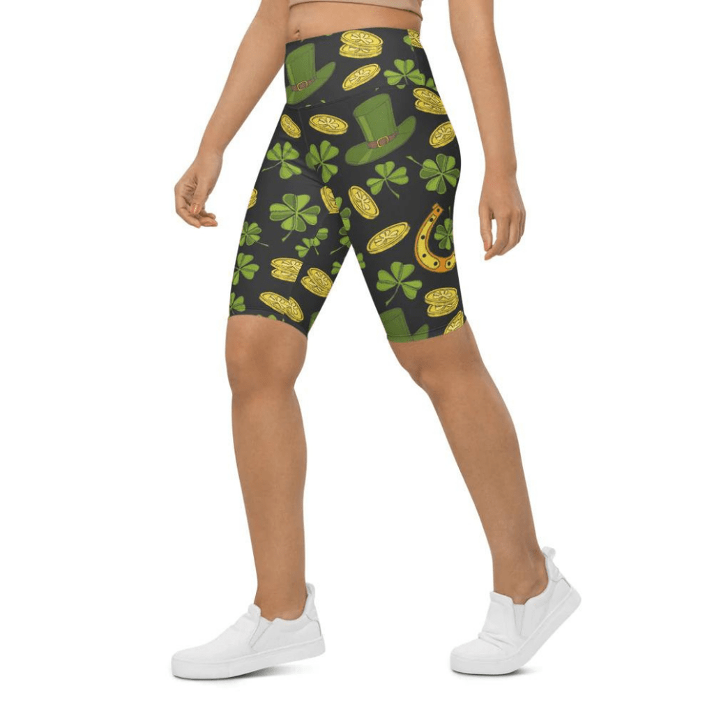 Happy St. Patrick's Biker Shorts