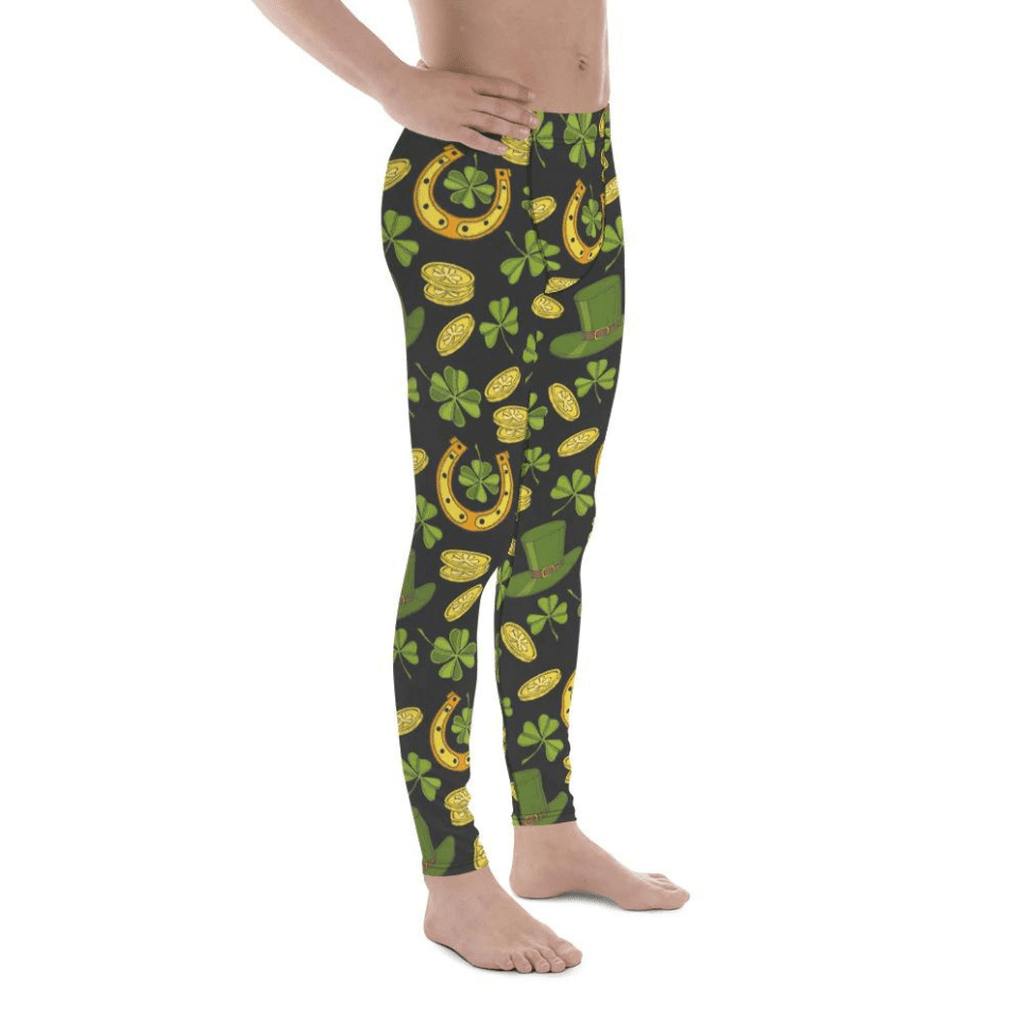 Happy St. Patrick's Men's Leggings